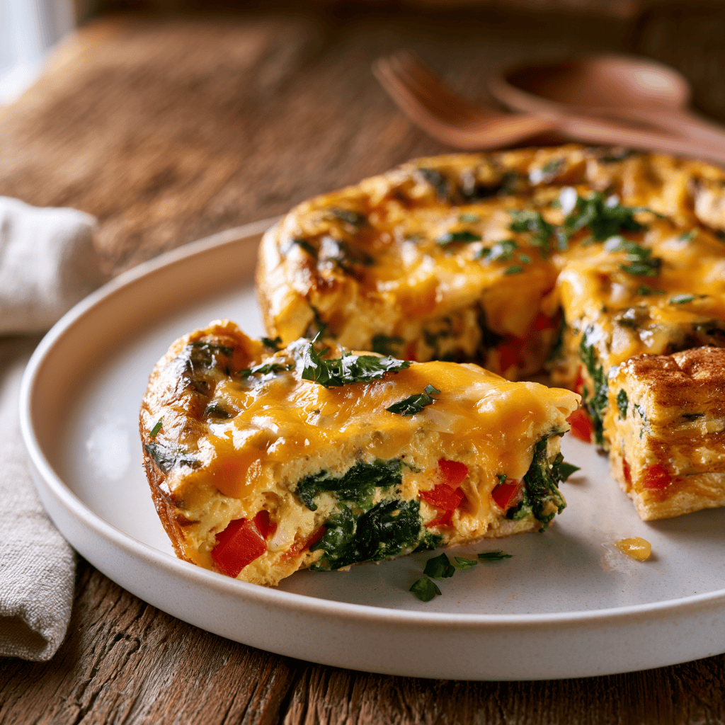 Breakfast Frittata Recipe Serving suggestion for Breakfast Frittata Recipe — Breakfast Frittata Recipe