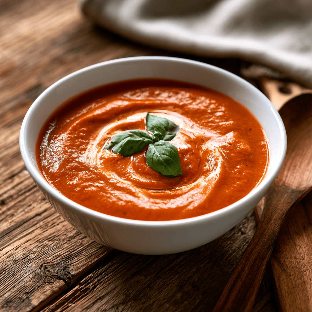 Step-by-step preparation of Slow Cooker Tomato Soup (slow cooker tomato soup)