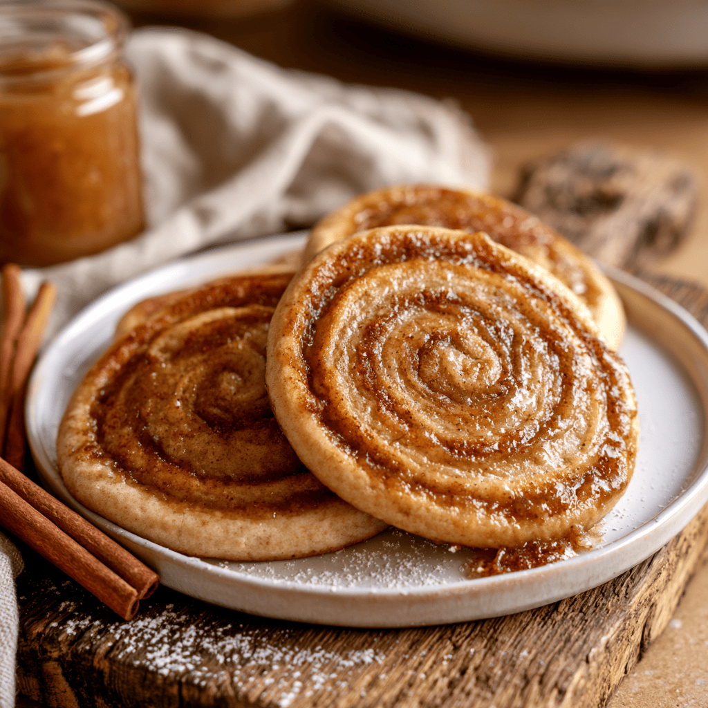 Apple Butter Pinwheel Cookies Step-by-step preparation of Apple Butter Pinwheel Cookies (Apple Butter Pinwheel Cookies)