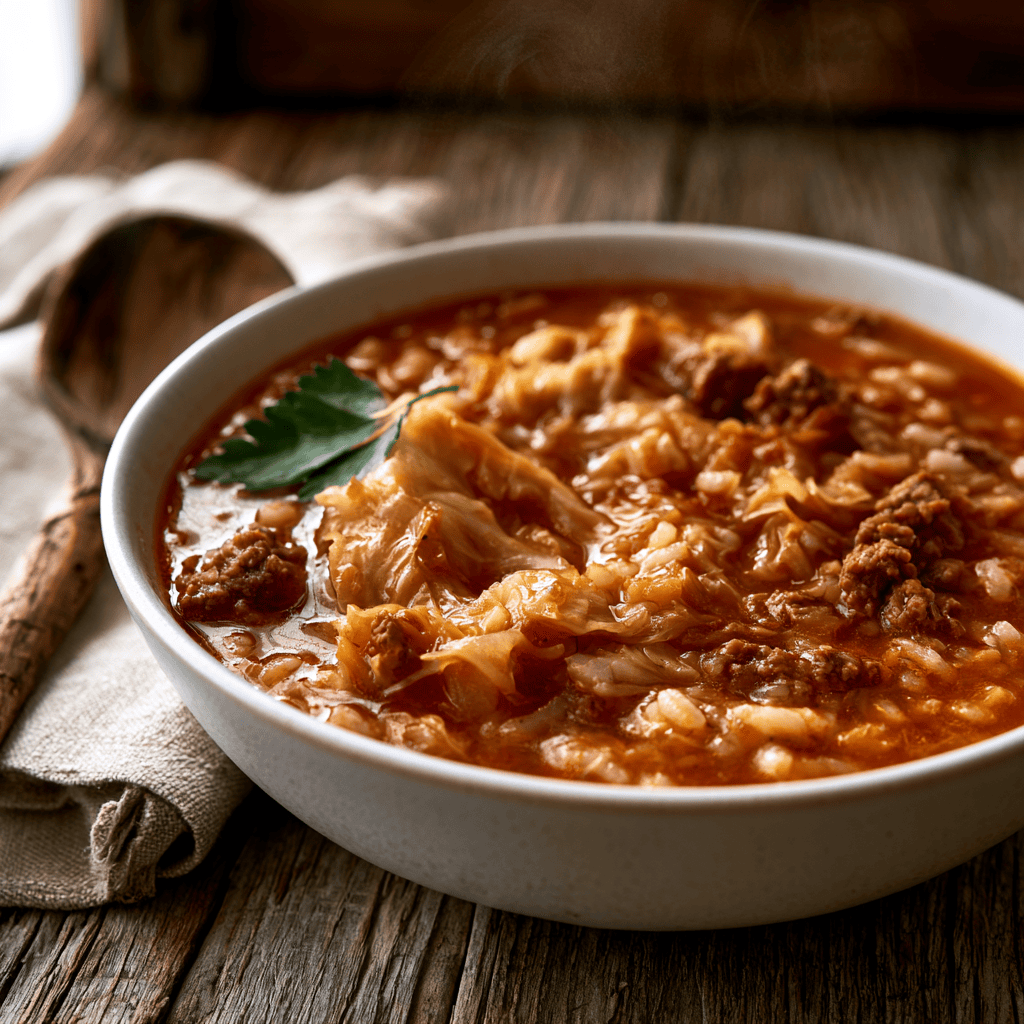 Cabbage Roll Soup Serving suggestion for Cabbage Roll Soup โ Cabbage Roll Soup