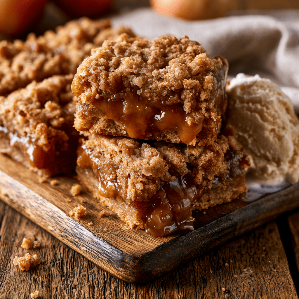Caramel Apple Bars Step-by-step preparation of Caramel Apple Bars (Caramel Apple Bars)