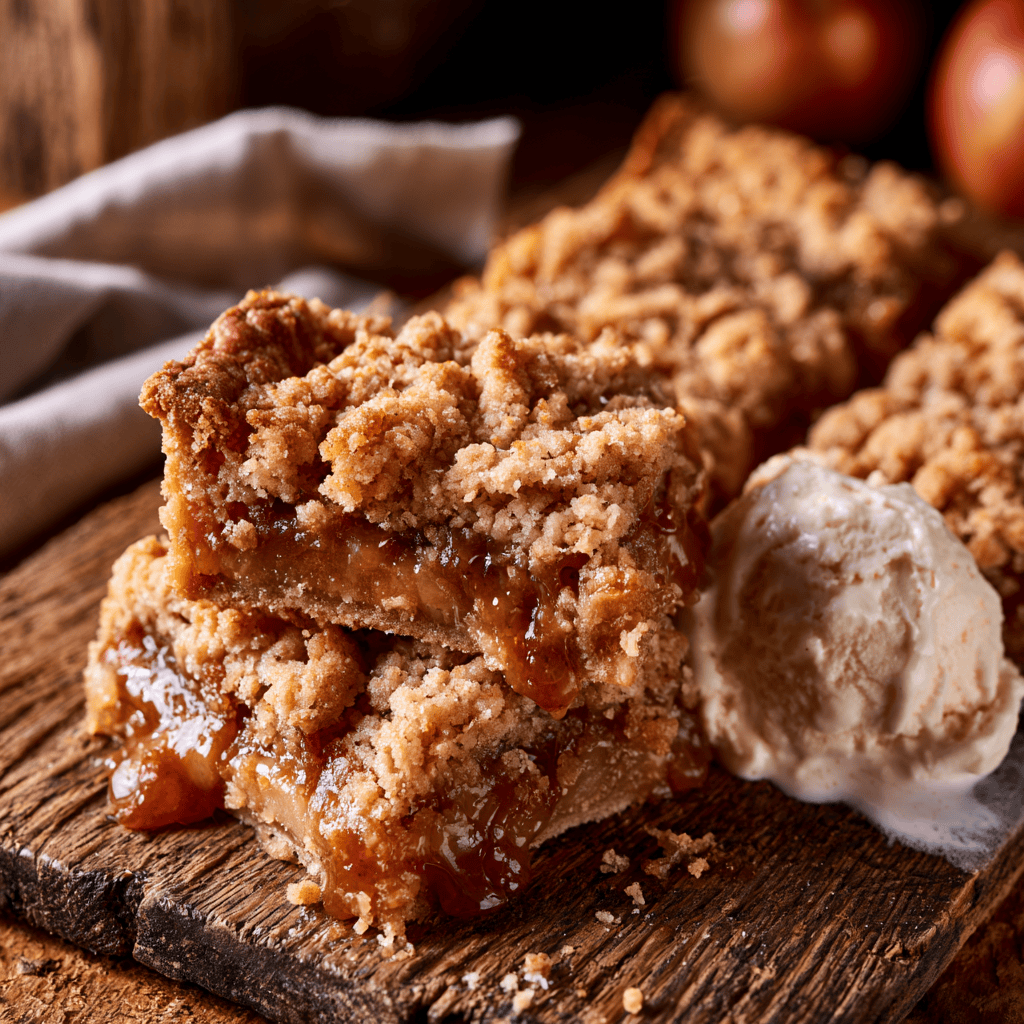 Caramel Apple Bars Serving suggestion for Caramel Apple Bars โ Caramel Apple Bars