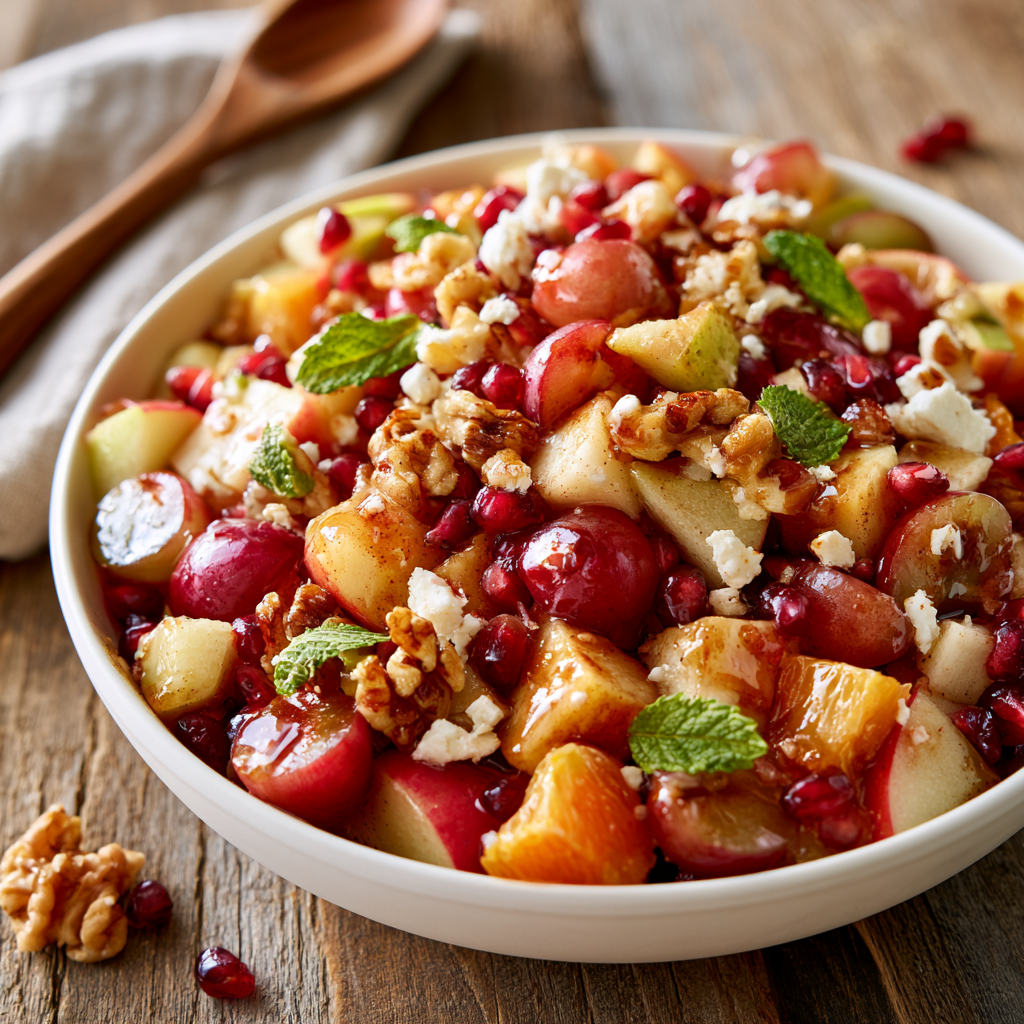 Fall Fruit Salad Step-by-step preparation of Fall Fruit Salad (Fall Fruit Salad)