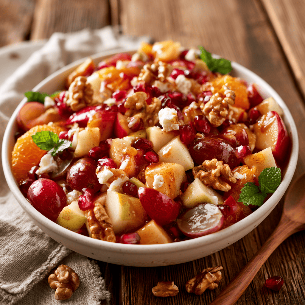 Fall Fruit Salad Serving suggestion for Fall Fruit Salad โ Fall Fruit Salad