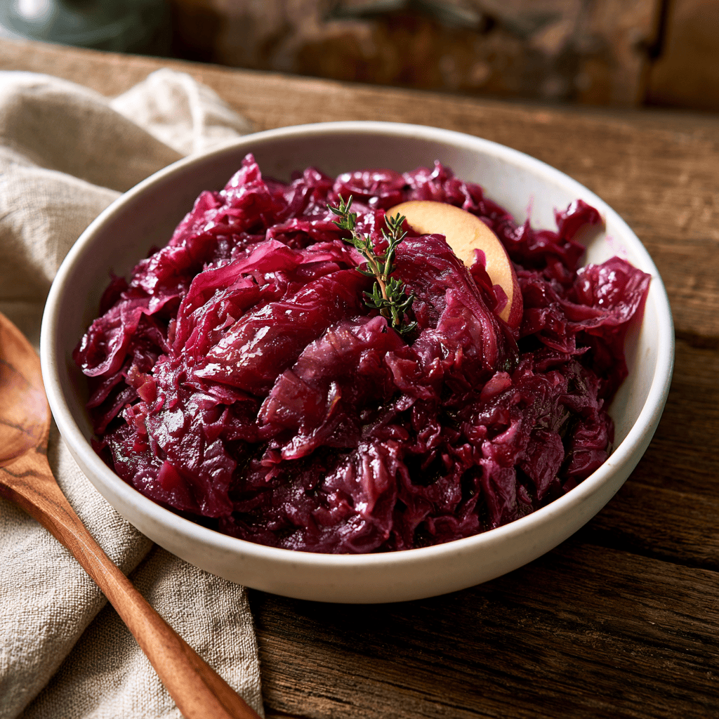 German Red Cabbage (Rotkohl) Step-by-step preparation of German Red Cabbage (Rotkohl) (German Red Cabbage)
