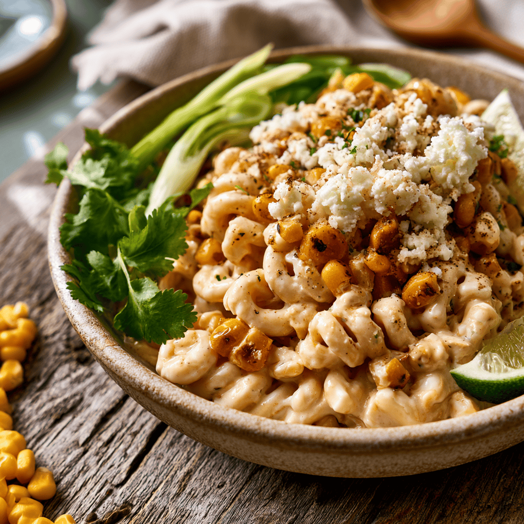 Step-by-step preparation of Healthy Mexican Street Corn Pasta Salad (Quick & Easy) (Mexican Street Corn Pasta Salad)