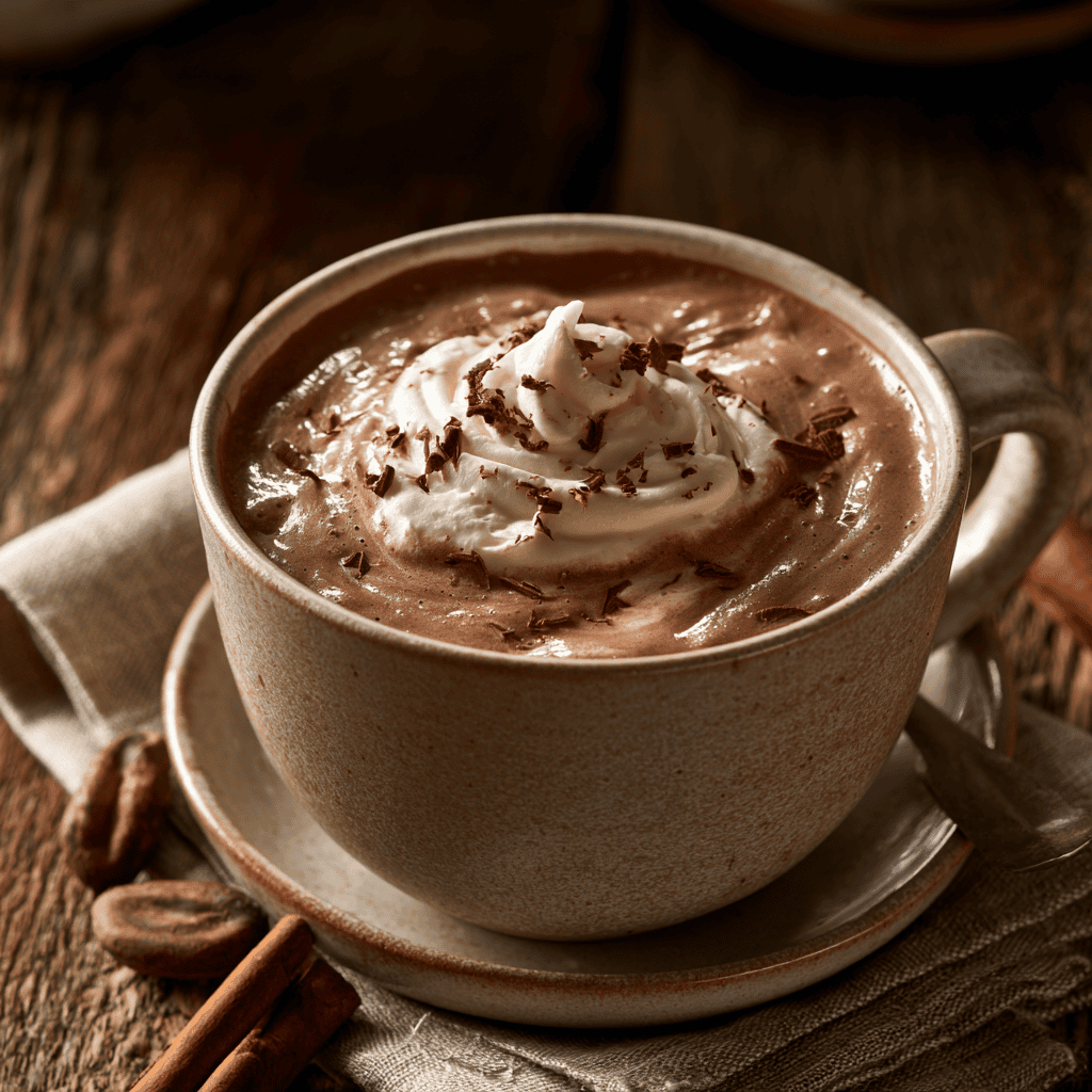 Homemade Hot Chocolate Recipe (Hot Cocoa) Serving suggestion for Homemade Hot Chocolate Recipe (Hot Cocoa) โ homemade hot chocolate recipe