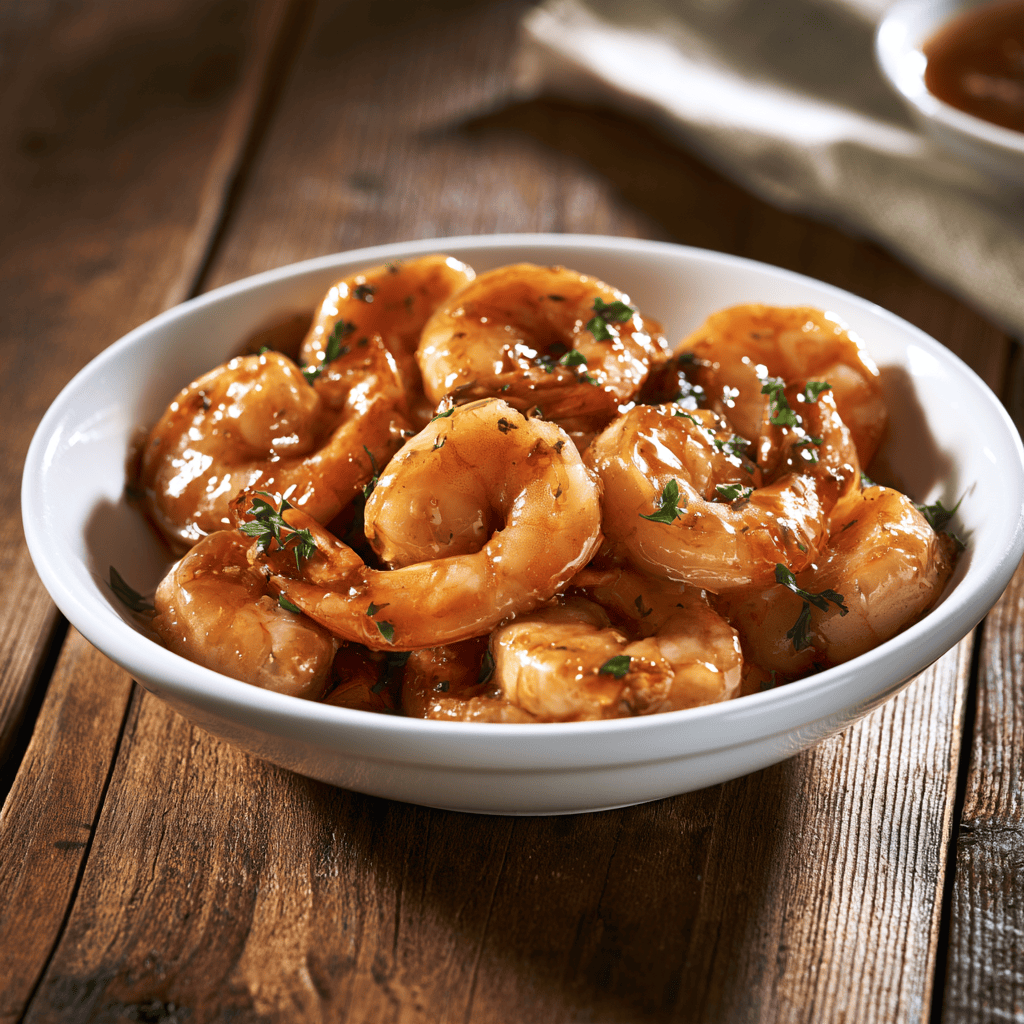 Serving suggestion for Honey Garlic Shrimp (Quick & Easy) — Honey Garlic Shrimp