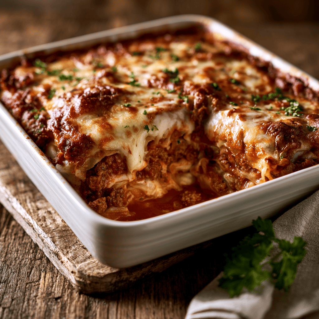 Italian Unstuffed Cabbage Casserole Serving suggestion for Italian Unstuffed Cabbage Casserole — unstuffed cabbage casserole