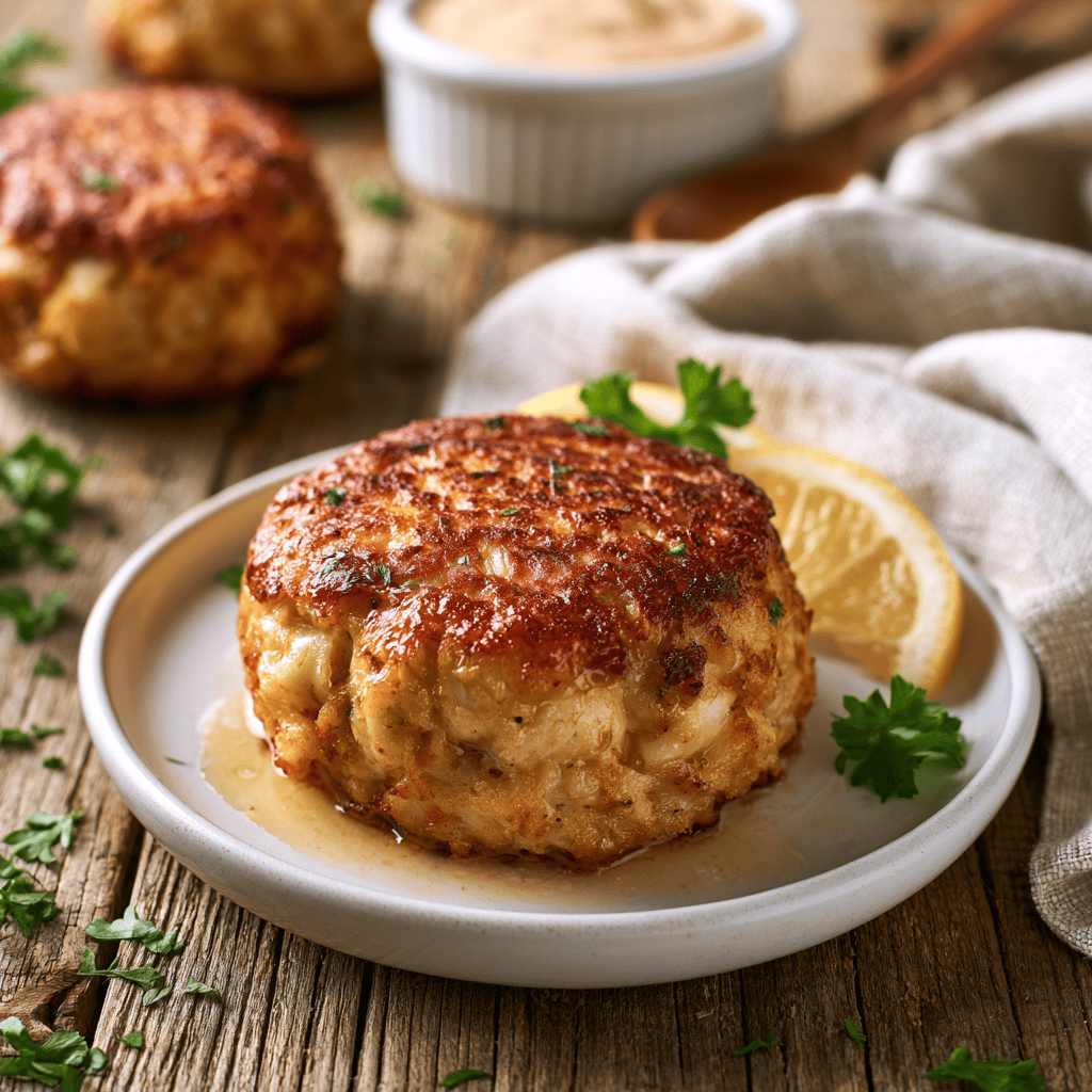 Step-by-step preparation of Paula Deen Crab Cakes (Paula Deen Crab Cakes)