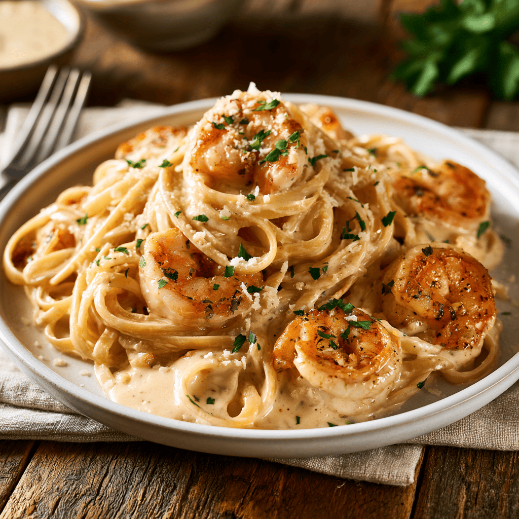 Red Lobster Shrimp Linguini Alfredo Serving suggestion for Red Lobster Shrimp Linguini Alfredo โ Red Lobster Shrimp Linguini Alfredo