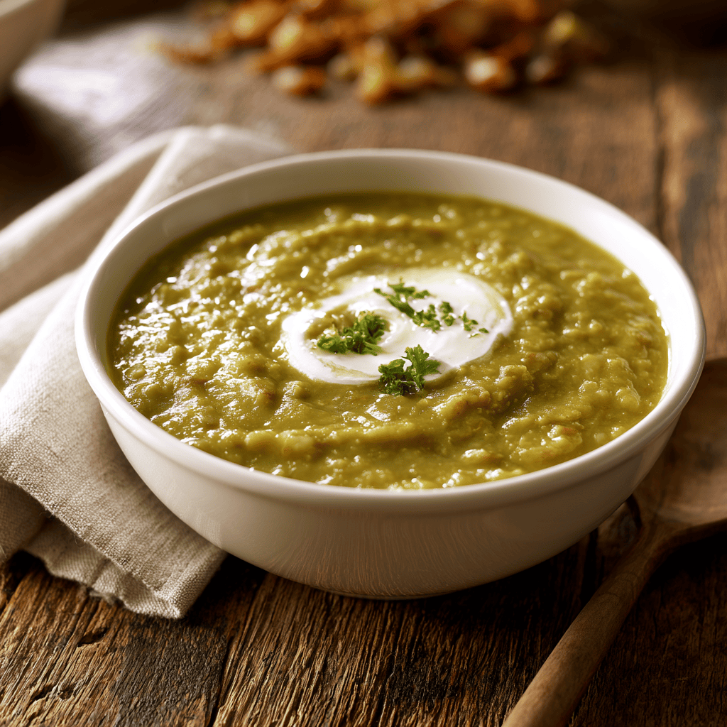 Split Pea Soup Recipe Serving suggestion for Split Pea Soup Recipe โ split pea soup recipe