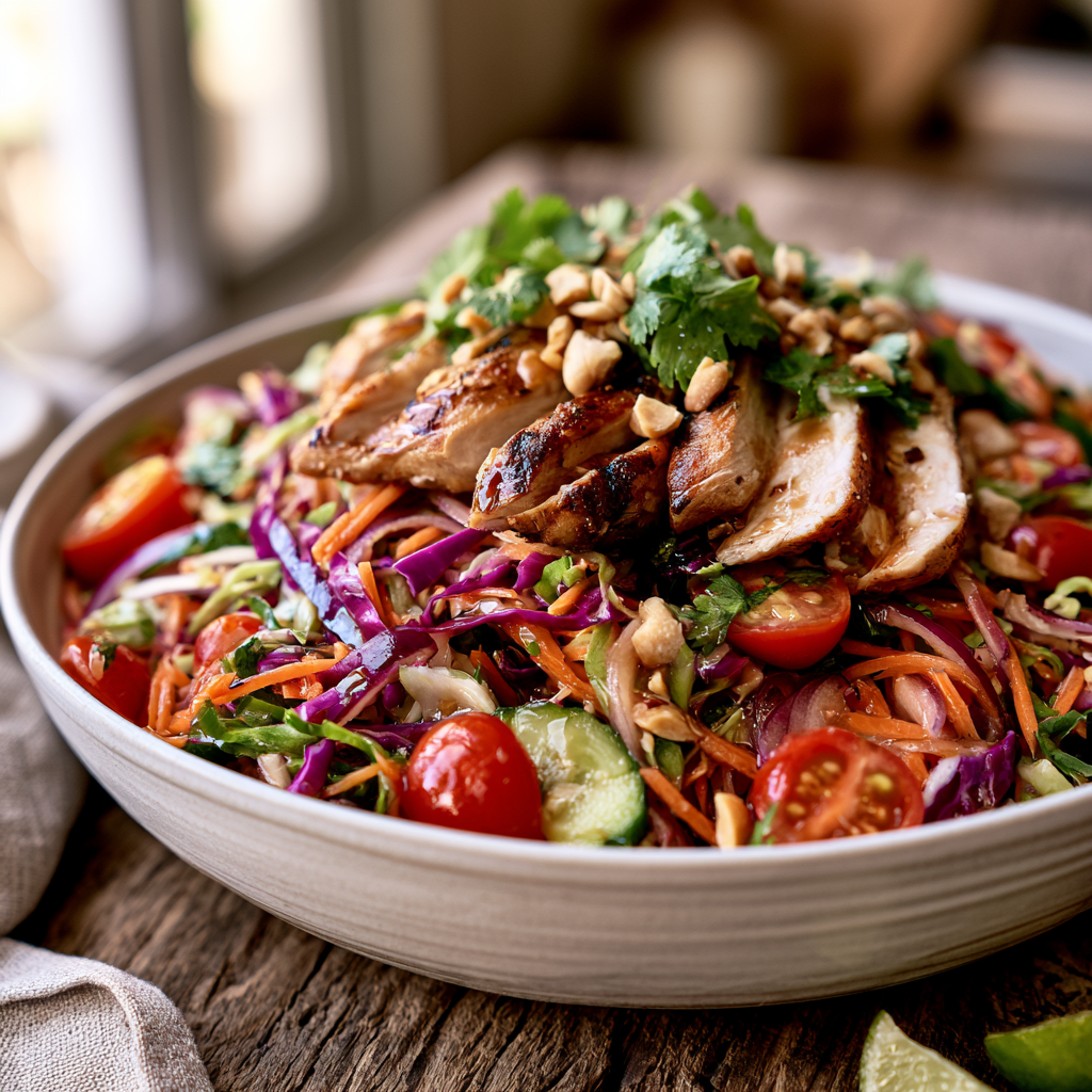 Serving suggestion for Thai Chicken Salad — Thai Chicken Salad