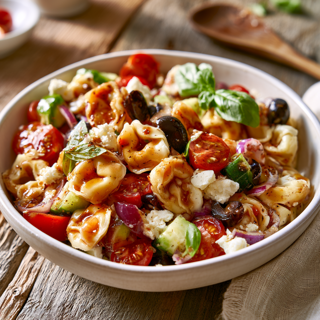 Step-by-step preparation of Tortellini Pasta Salad (Tortellini Pasta Salad)