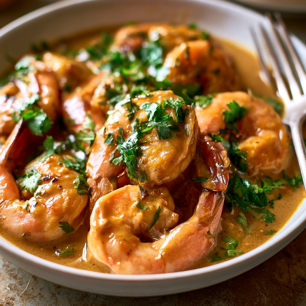 20-Minute Coconut Curry Shrimp Step-by-step preparation of 20-Minute Coconut Curry Shrimp (Coconut Curry Shrimp)