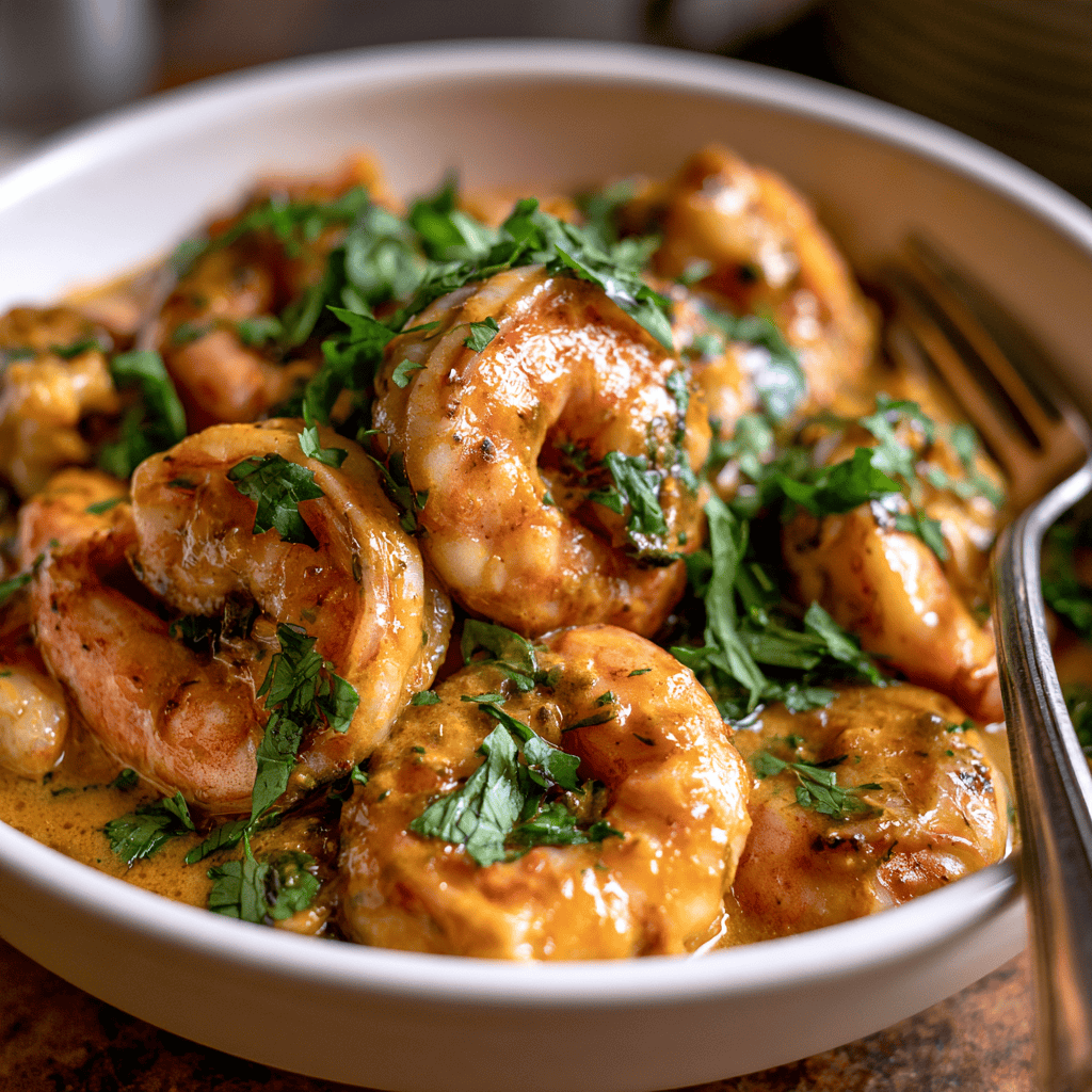 20-Minute Coconut Curry Shrimp Serving suggestion for 20-Minute Coconut Curry Shrimp β Coconut Curry Shrimp