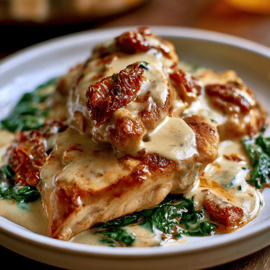 20-Minute Creamy Tuscan Chicken — homemade Creamy Tuscan Chicken recipe