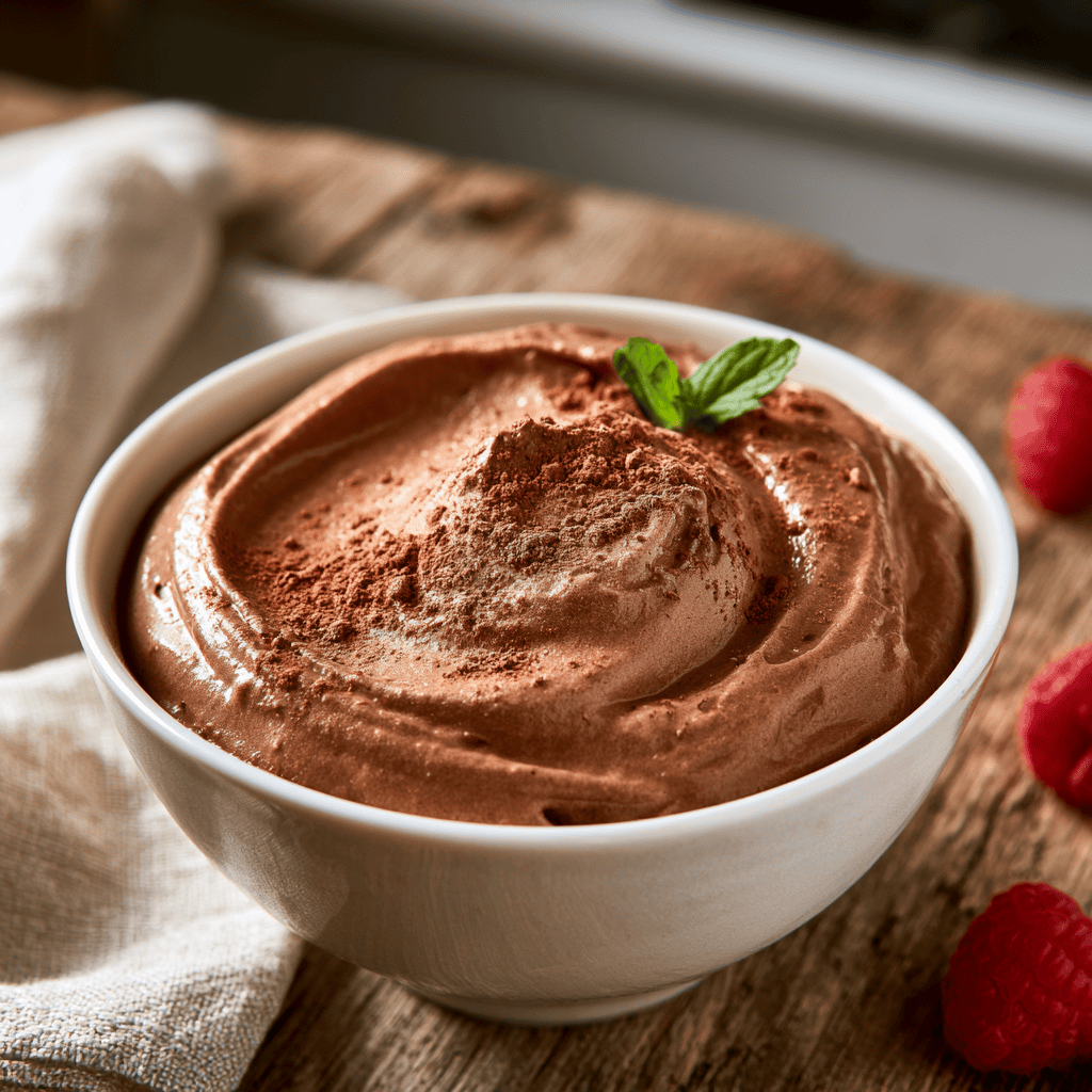 Step-by-step preparation of 3-Ingredient Cottage Cheese Chocolate Mousse (cottage cheese chocolate mousse)