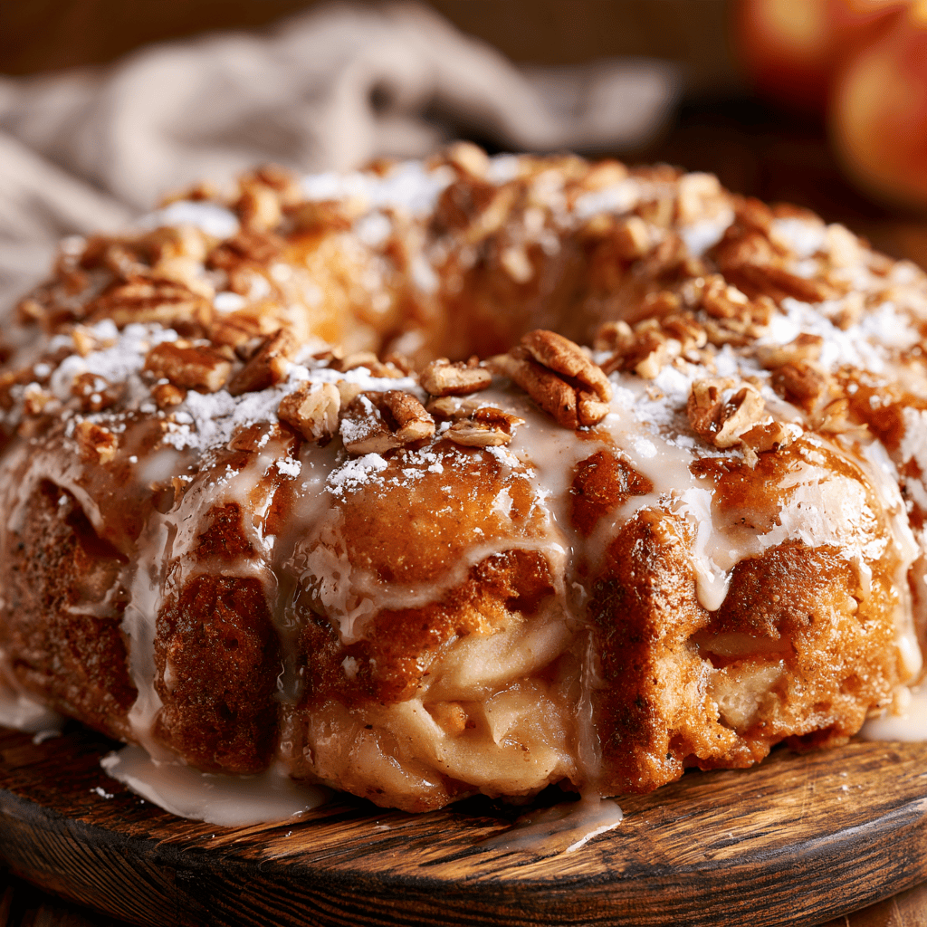 Bakery-Style Sweet Apple Fritter Cake — homemade Apple Fritter Cake recipe