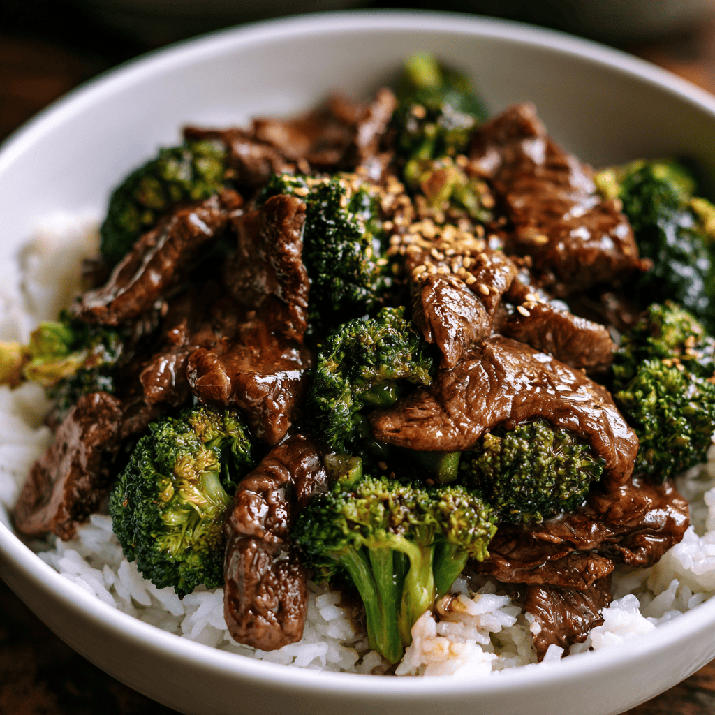 Batch-Cooked Beef and Broccoli Bowls Serving suggestion for Batch-Cooked Beef and Broccoli Bowls โ Beef and Broccoli