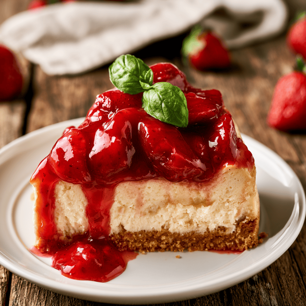 Best Strawberry Shortcake Cheesecake Dessert — homemade Strawberry Shortcake Cheesecake recipe