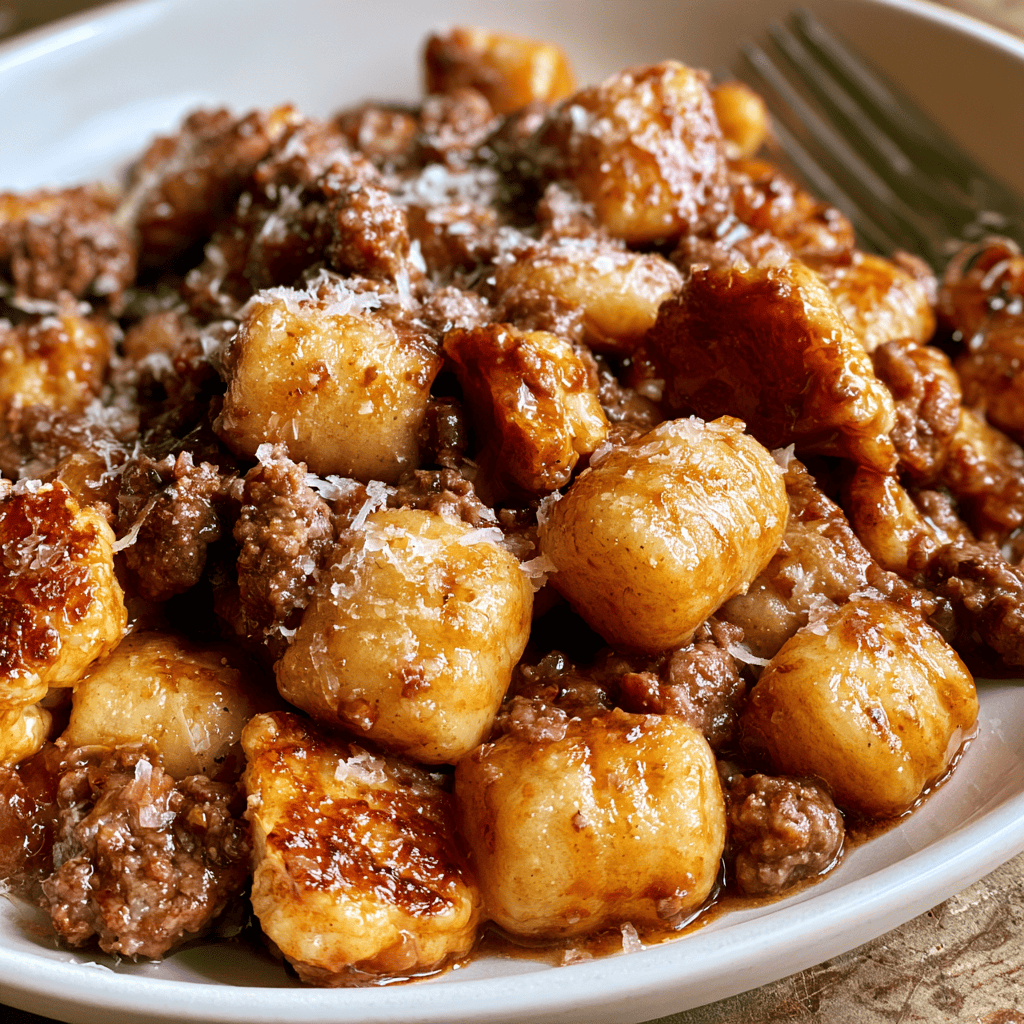 Cauliflower Gnocchi with Sausage Step-by-step preparation of Cauliflower Gnocchi with Sausage (cauliflower gnocchi with sausage)
