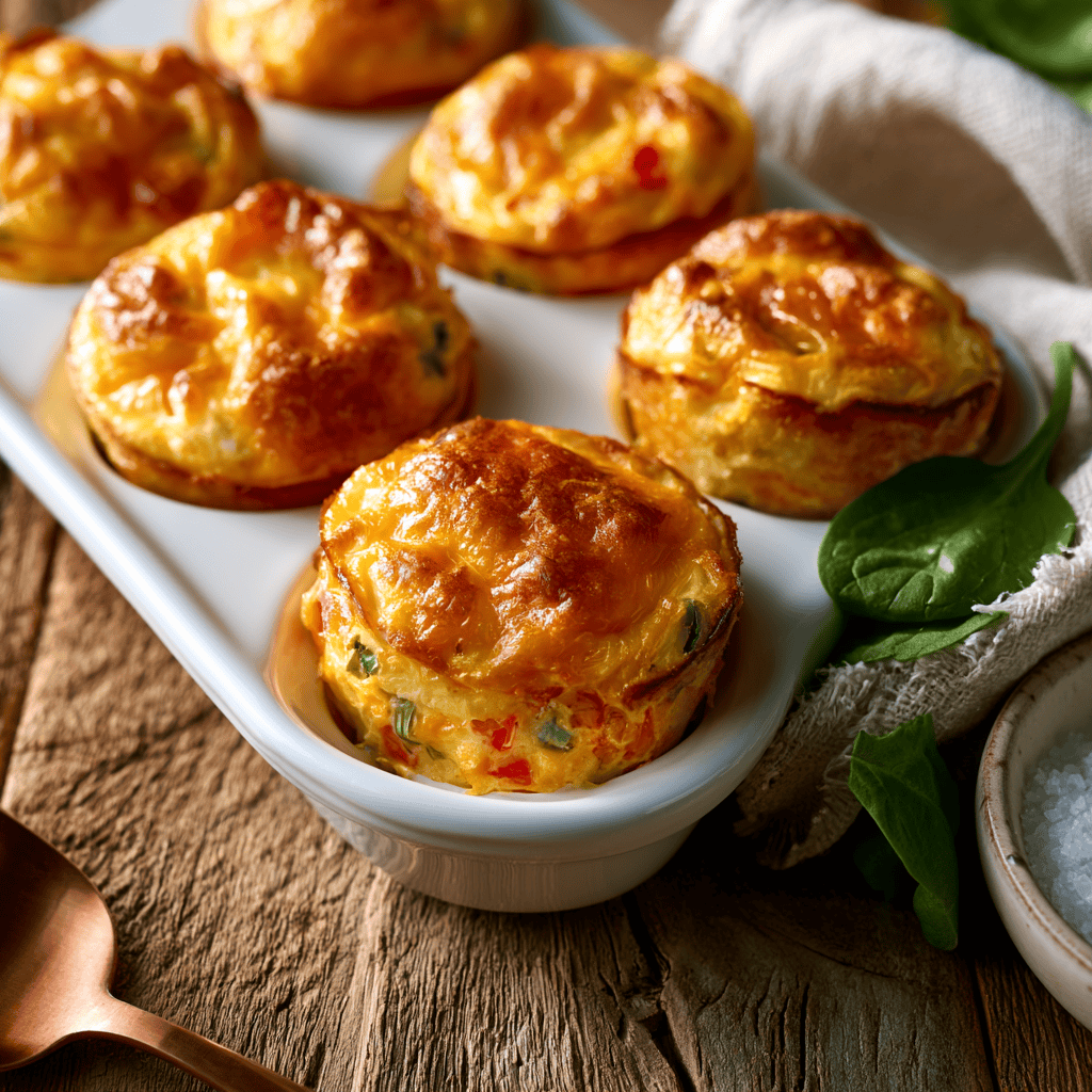 Cheesy Cottage Cheese Egg Bites (High-Protein Breakfast) Serving suggestion for Cheesy Cottage Cheese Egg Bites (High-Protein Breakfast) โ Cottage Cheese Egg Bites