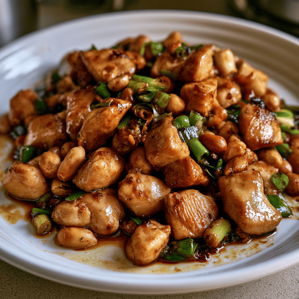 Chinese Kung Pao Chicken Step-by-step preparation of Chinese Kung Pao Chicken (Kung Pao Chicken)