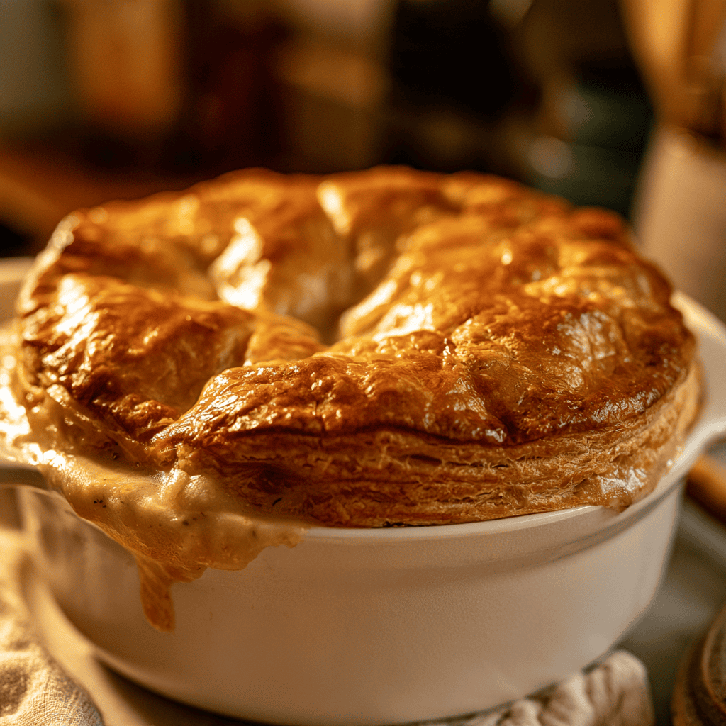 Comforting Vegetable Pot Pie Serving suggestion for Comforting Vegetable Pot Pie โ vegetable pot pie