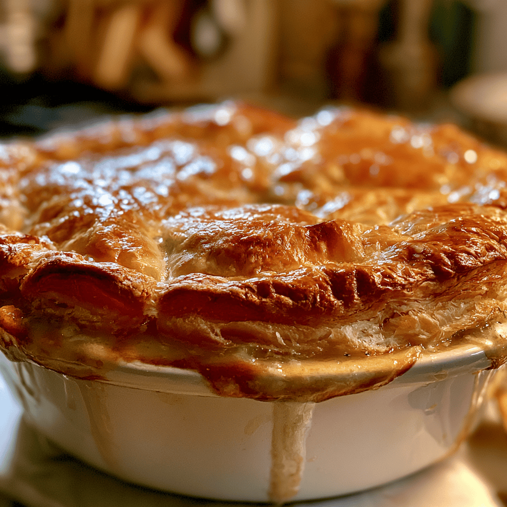 Comforting Vegetable Pot Pie — homemade vegetable pot pie recipe