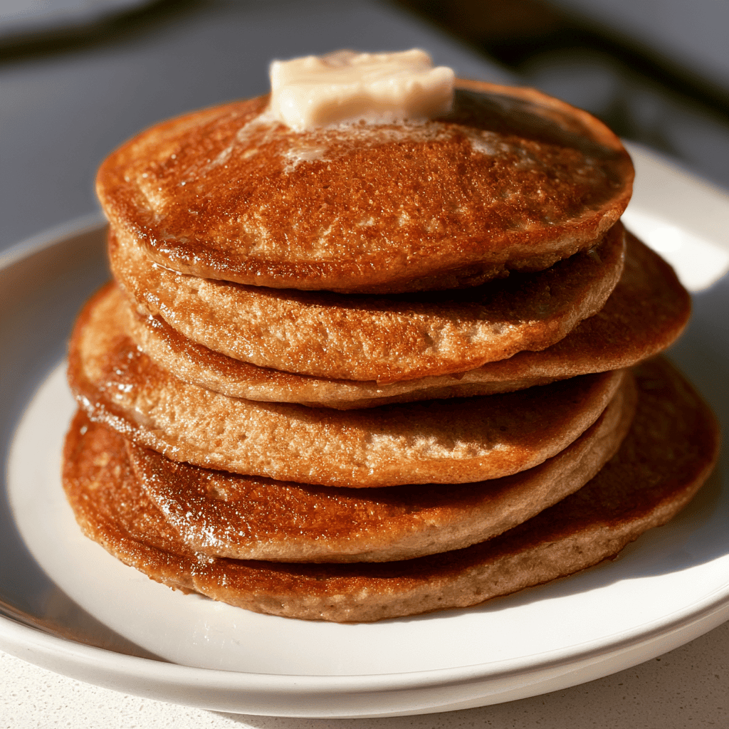 Serving suggestion for Cottage Cheese Protein Pancakes — cottage cheese protein pancakes