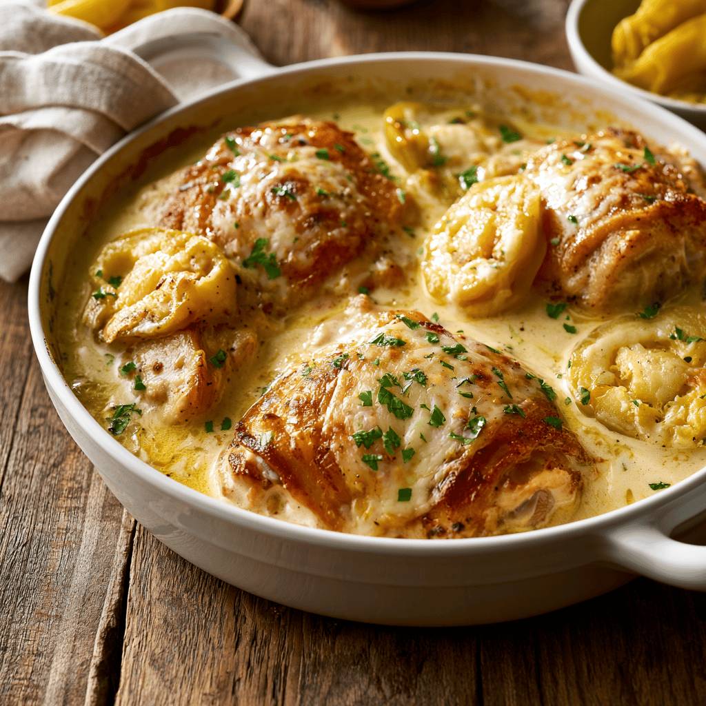 Step-by-step preparation of Creamy Banana Pepper Chicken Skillet (30-Minute Dinner) (Creamy Banana Pepper Chicken Skillet)