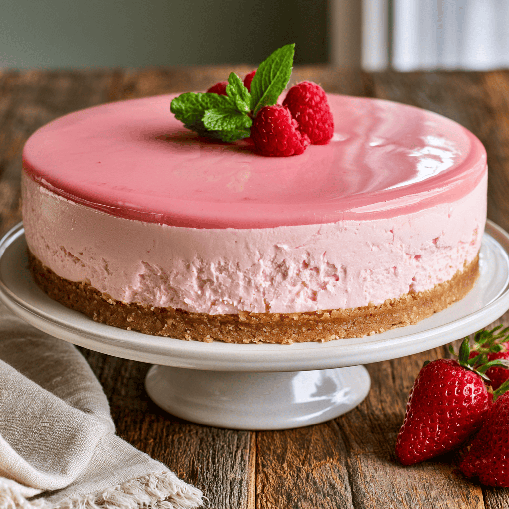 Easy No-Bake Greek Yogurt Jello Cheesecake Step-by-step preparation of Easy No-Bake Greek Yogurt Jello Cheesecake (No-Bake Greek Yogurt Jello Cheesecake)
