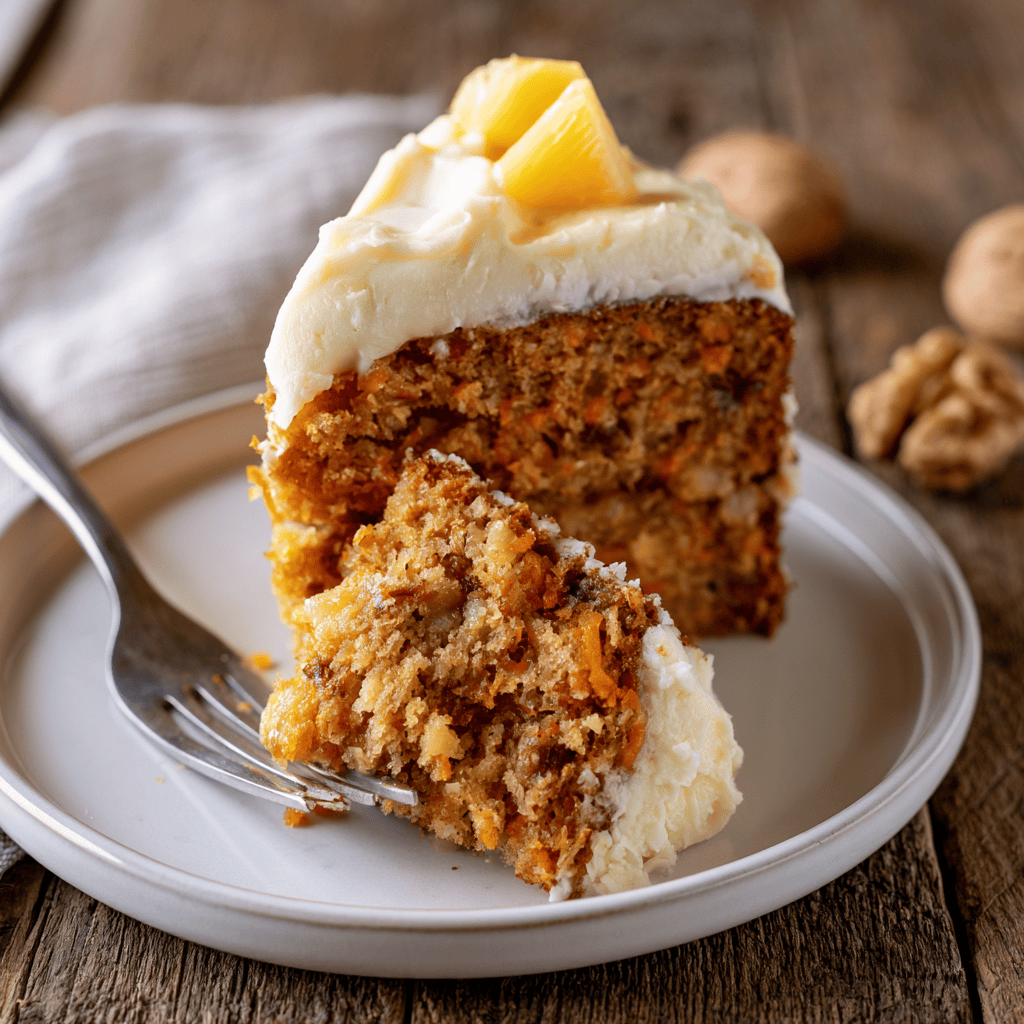 Festive Hawaiian Carrot Pineapple Cake Step-by-step preparation of Festive Hawaiian Carrot Pineapple Cake (Hawaiian Carrot Pineapple Cake)