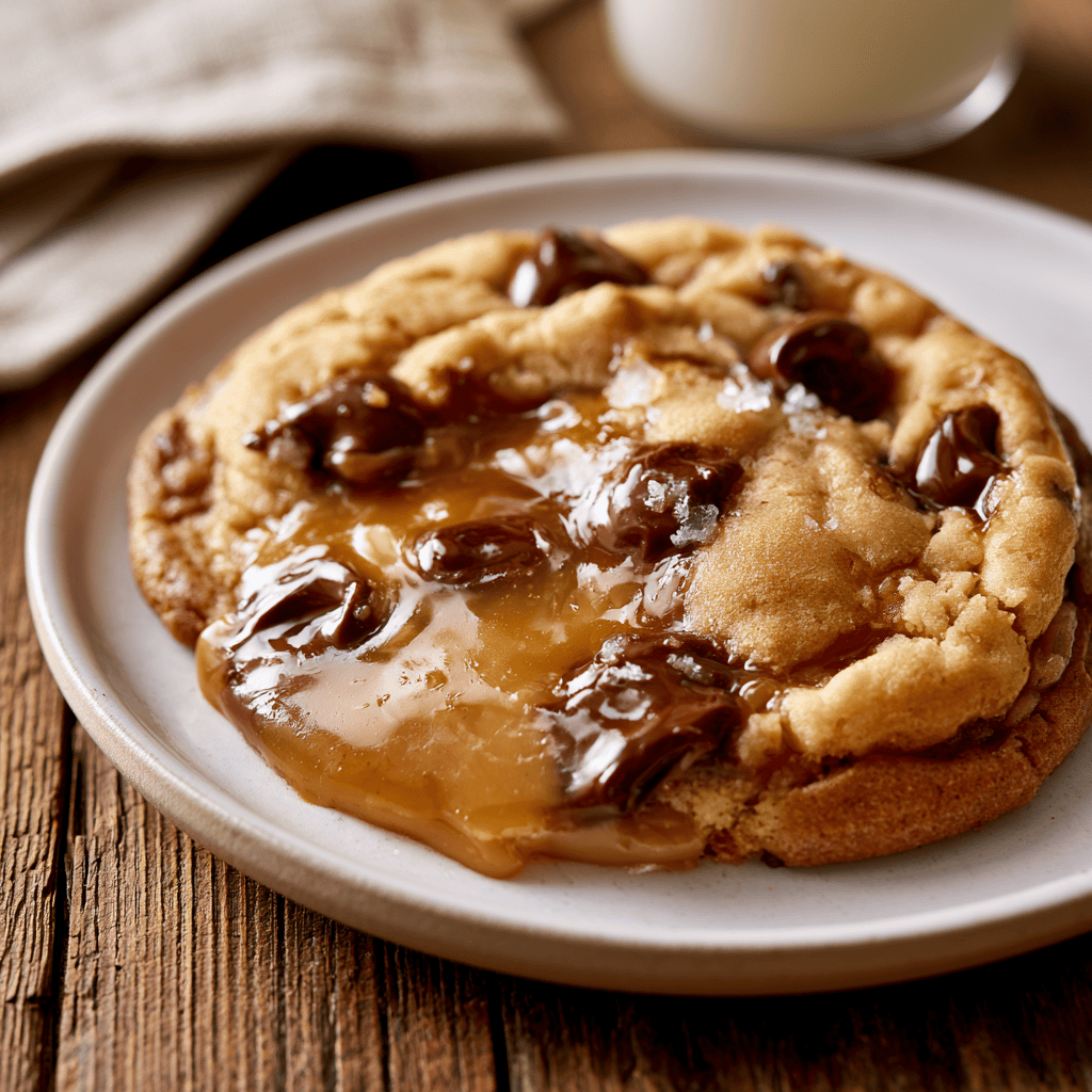 Gooey Caramel Cheesecake Cookies Step-by-step preparation of Gooey Caramel Cheesecake Cookies (Caramel Cheesecake Cookies)