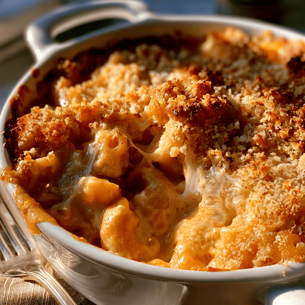 Healthy Baked Mac and Cheese Serving suggestion for Healthy Baked Mac and Cheese โ Healthy Baked Mac and Cheese