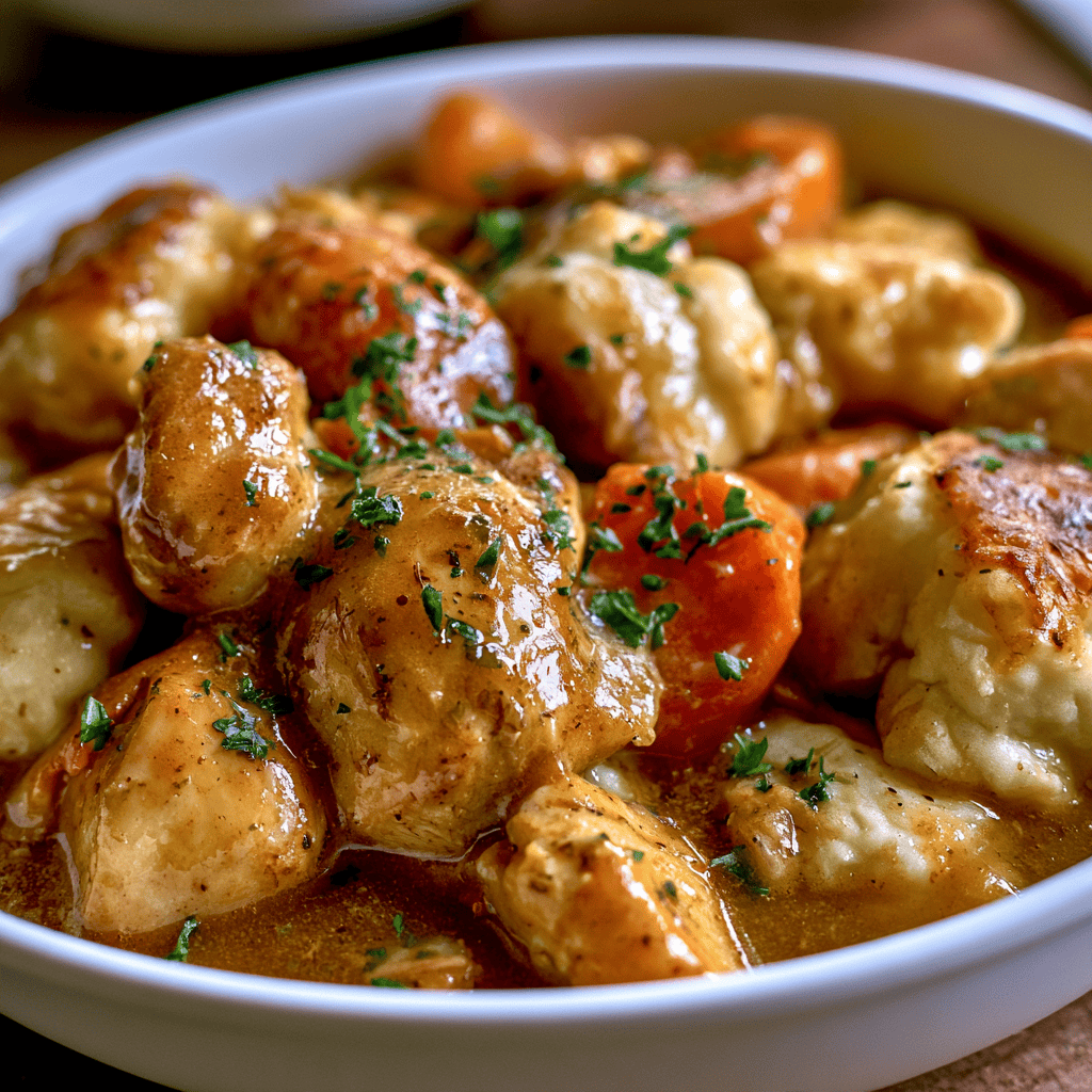 Healthy Chicken and Dumplings Serving suggestion for Healthy Chicken and Dumplings โ Healthy Chicken and Dumplings