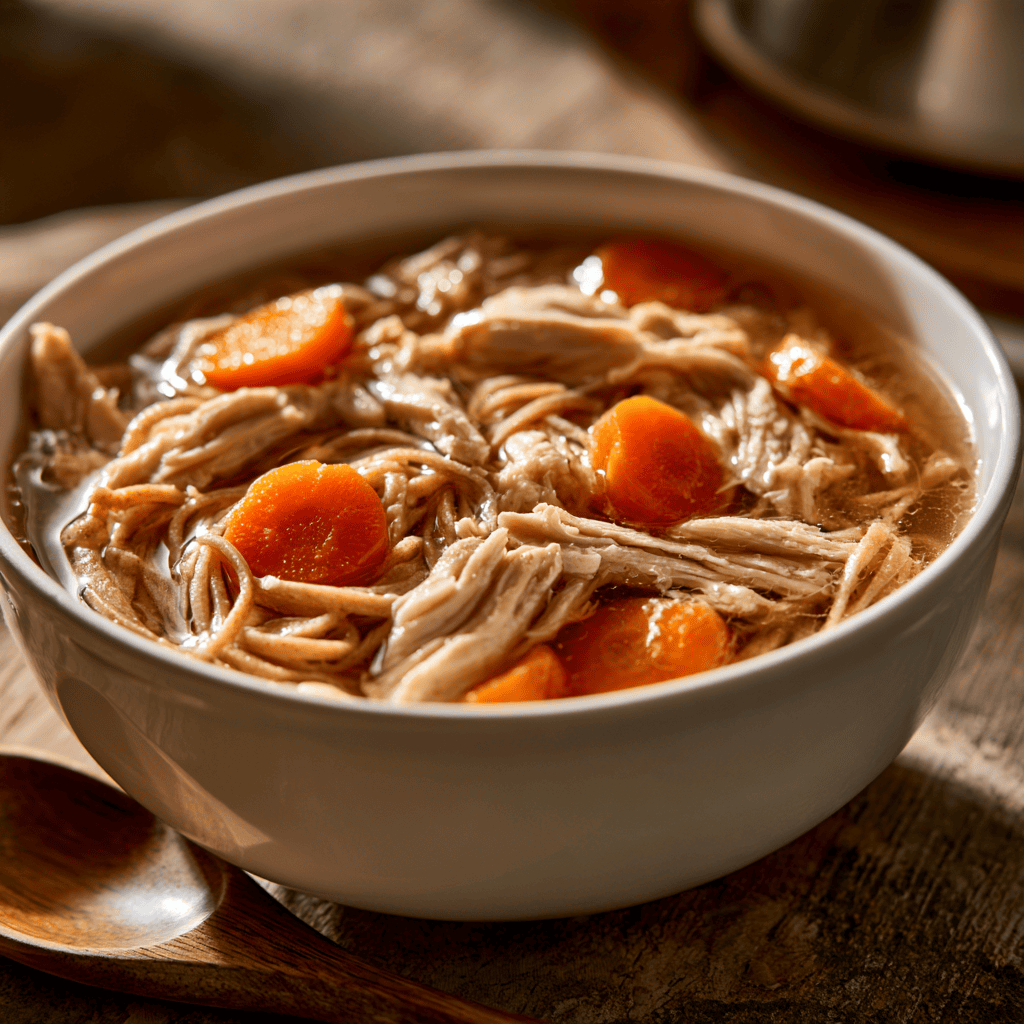 Healthy Chicken Noodle Soup Step-by-step preparation of Healthy Chicken Noodle Soup (Healthy Chicken Noodle Soup)