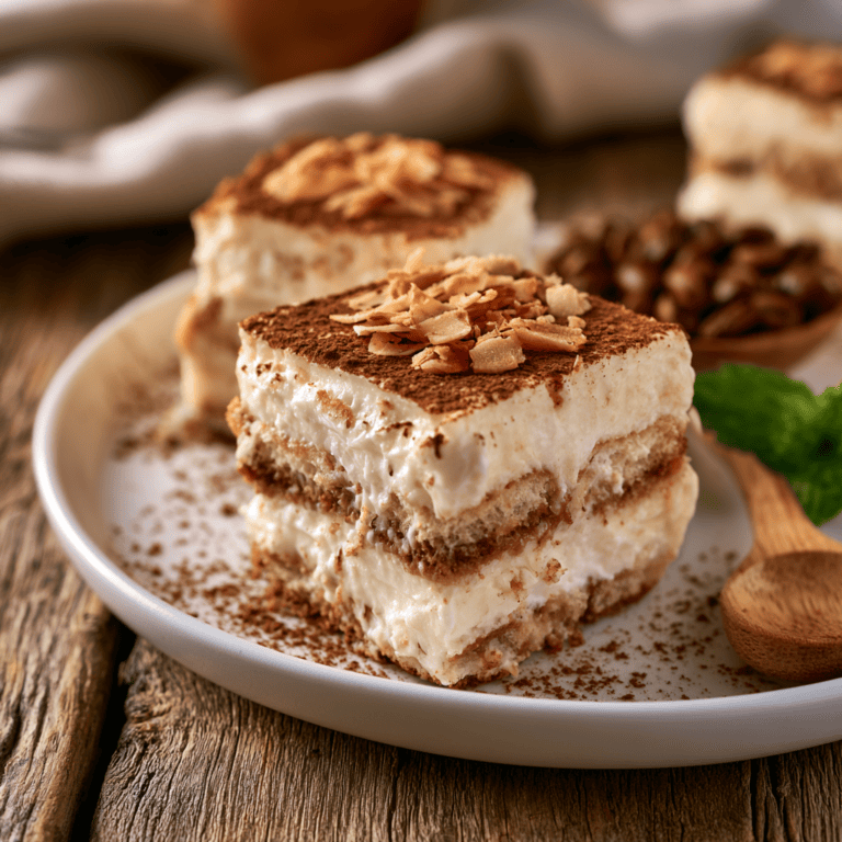 Heavenly Coconut Tiramisu Dessert Bites — homemade Coconut Tiramisu Dessert Bites recipe