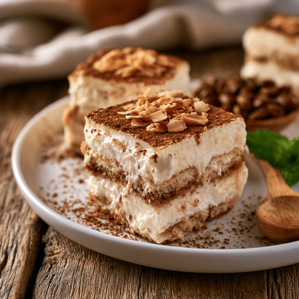 Heavenly Coconut Tiramisu Dessert Bites — homemade Coconut Tiramisu Dessert Bites recipe