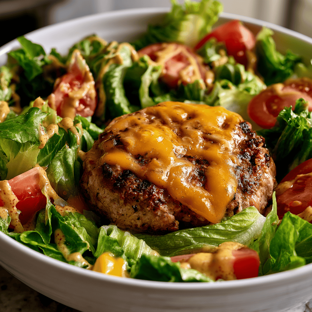 High-Protein Turkey Burger Bowls — homemade High-Protein Turkey Burger Bowls recipe