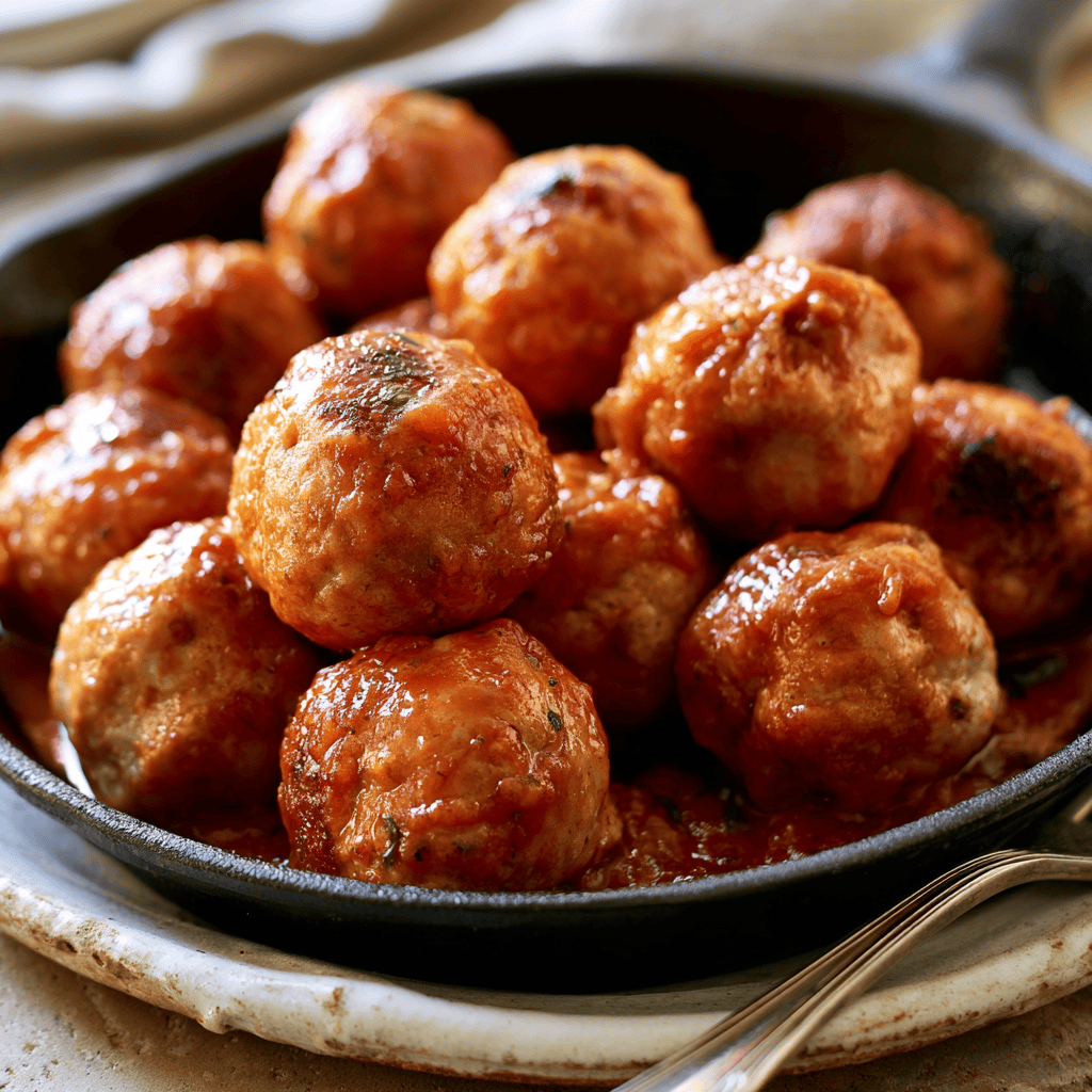 High-Protein Turkey Meatballs — homemade High-Protein Turkey Meatballs recipe