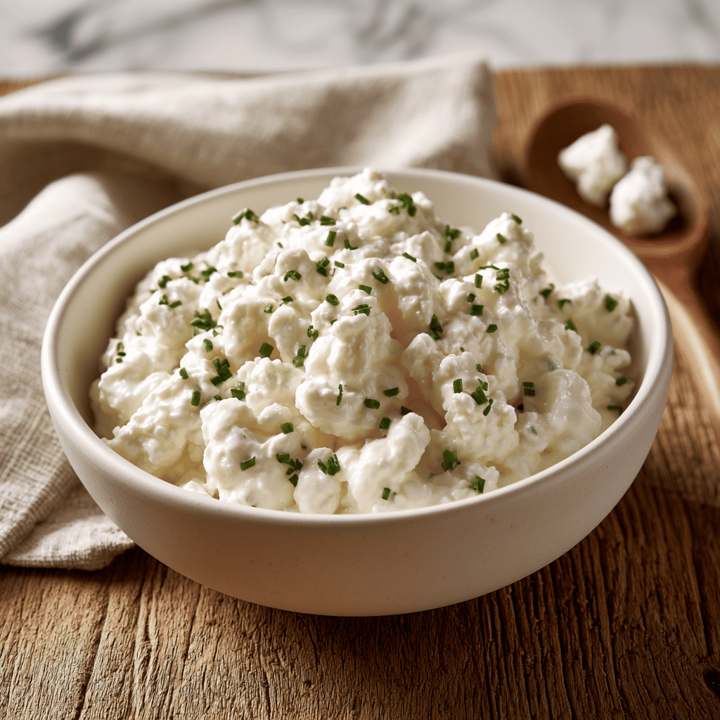 How to Make the Best Homemade Cottage Cheese Serving suggestion for How to Make the Best Homemade Cottage Cheese โ homemade cottage cheese