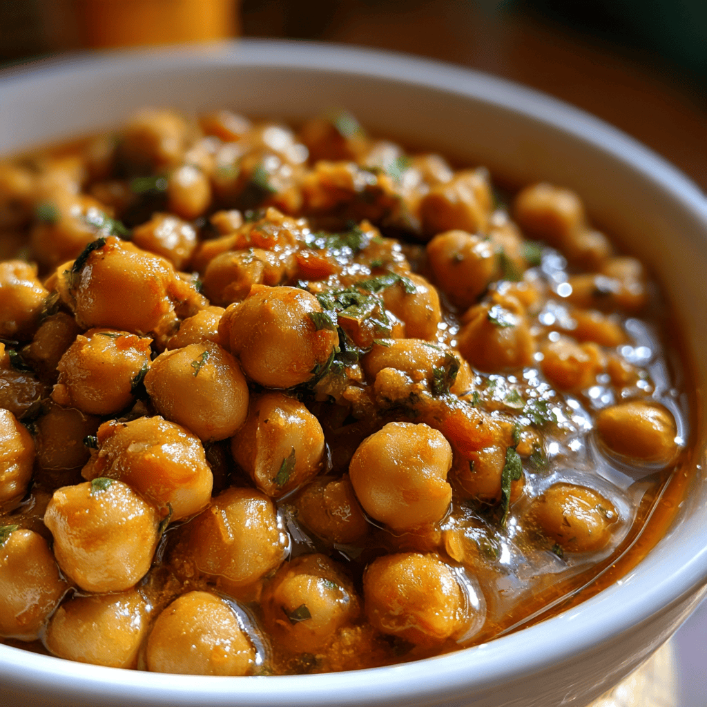Indian Chickpea Curry — homemade Indian Chickpea Curry recipe