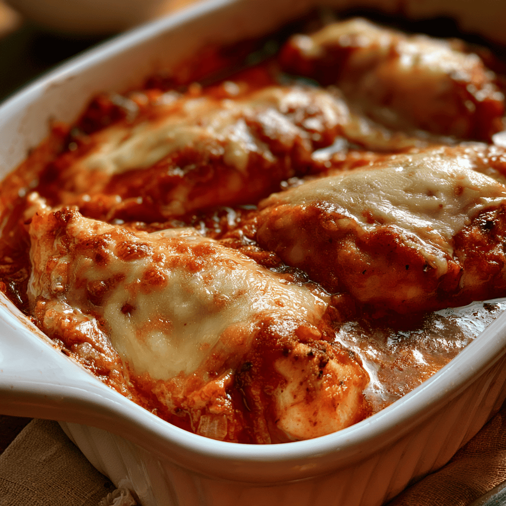 Keto Chicken Parmesan Bake Step-by-step preparation of Keto Chicken Parmesan Bake (Keto Chicken Parmesan Bake)