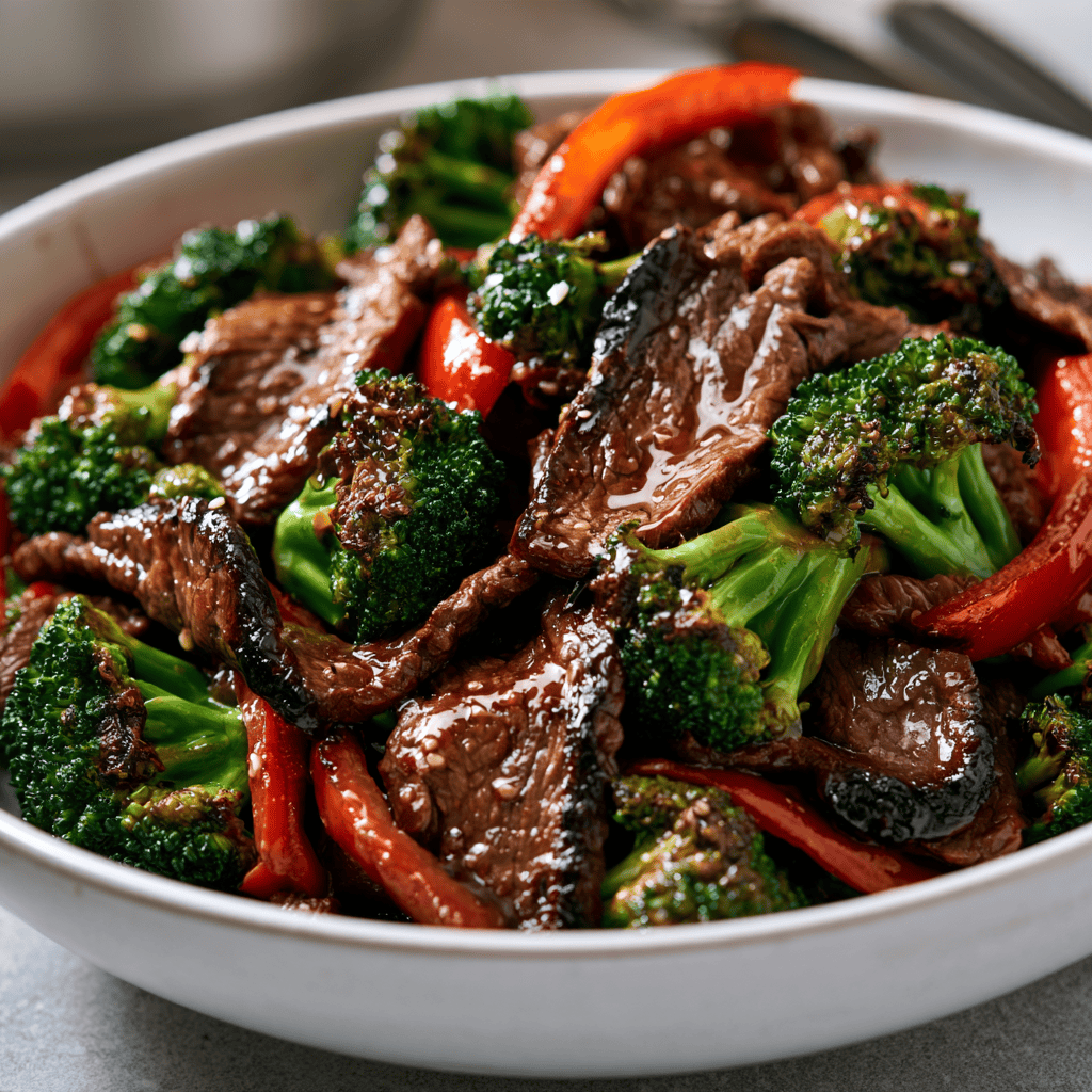 Keto-Friendly Beef Stir-Fry Step-by-step preparation of Keto-Friendly Beef Stir-Fry (Keto Beef Stir-Fry)