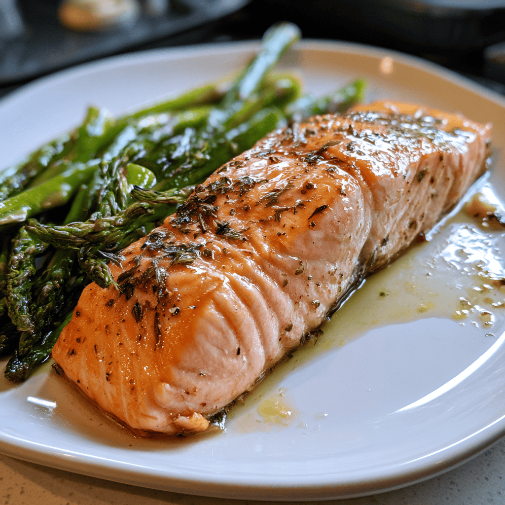 Keto Salmon with Asparagus Step-by-step preparation of Keto Salmon with Asparagus (keto salmon with asparagus)