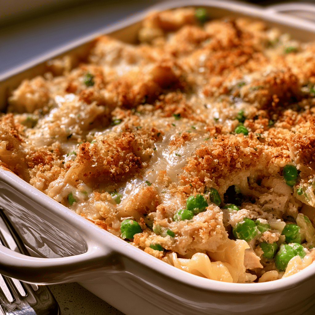Lightened-Up Tuna Casserole Step-by-step preparation of Lightened-Up Tuna Casserole (Lightened-Up Tuna Casserole)