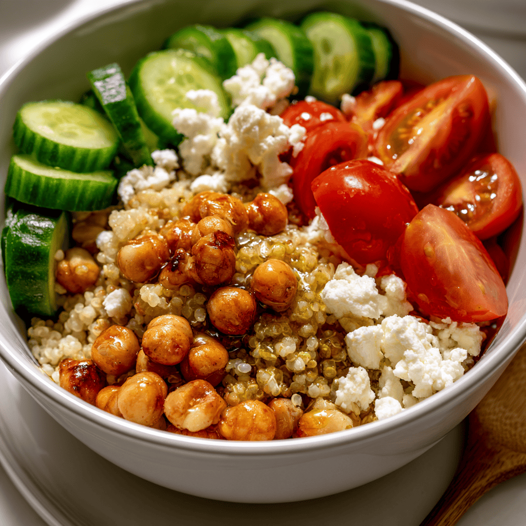 Step-by-step preparation of Meal Prep Mediterranean Chickpea Bowls (Mediterranean Chickpea Bowls)