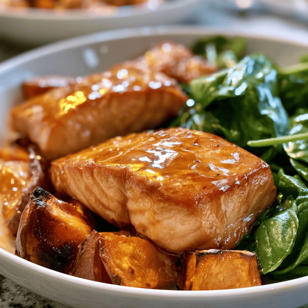 Meal Prep Salmon and Sweet Potato Bowls — homemade meal prep salmon and sweet potato bowls recipe